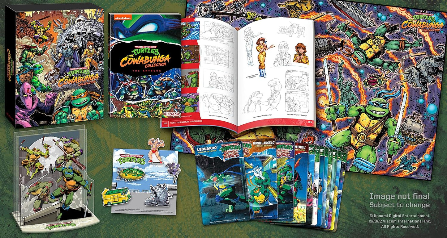 TMNT The Cowabunga Collection Edición Coleccionista (PS4)
