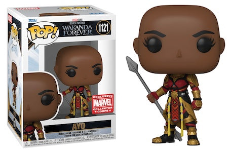 Funko Pop! Black Panther Wakanda Forever – Ayo (1121) (Marvel Collector Corps)