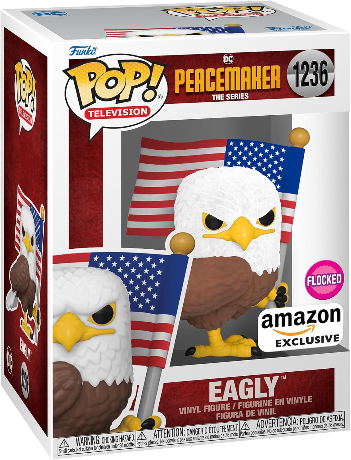 Funko Pop! Peacemaker – Eagly (Flocked) (Amazon Exclusive) (1236)