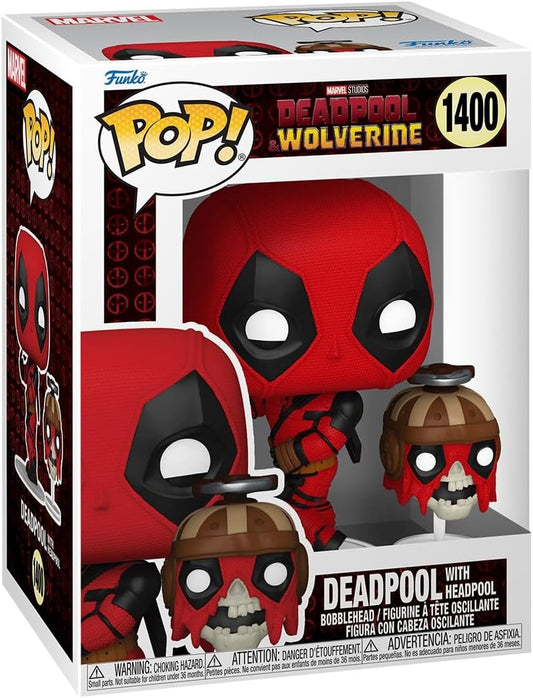 Funko Pop! Deadpool and Wolverine - Deadpool con Headpool (1400)