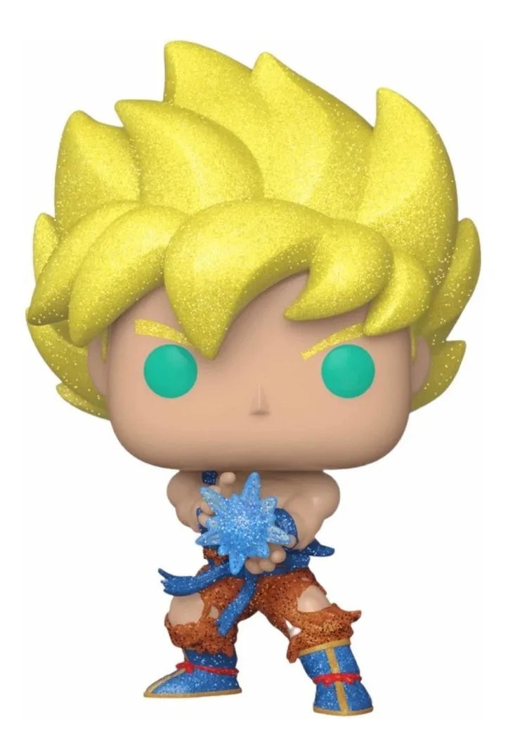 Funko Pop! Dragon Ball Z - Goku SS con Kamehameha (Exclusivo Hot Topic Diamond) (948)