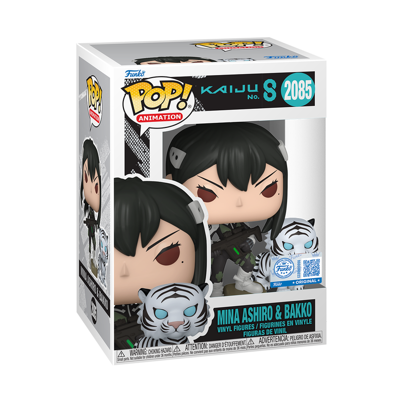 Funko Pop! Kaiju No.8 - Mina Ashiro y Bakko (2085) (Exclusivo)